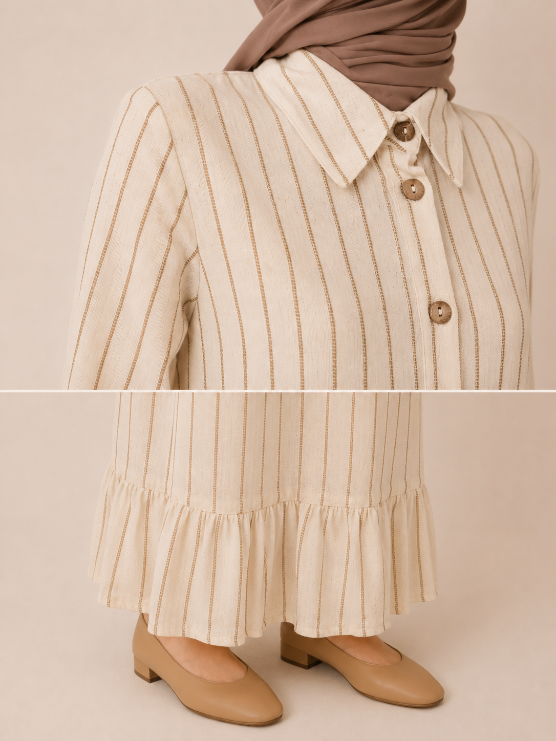 Robe à rayure SORAYA