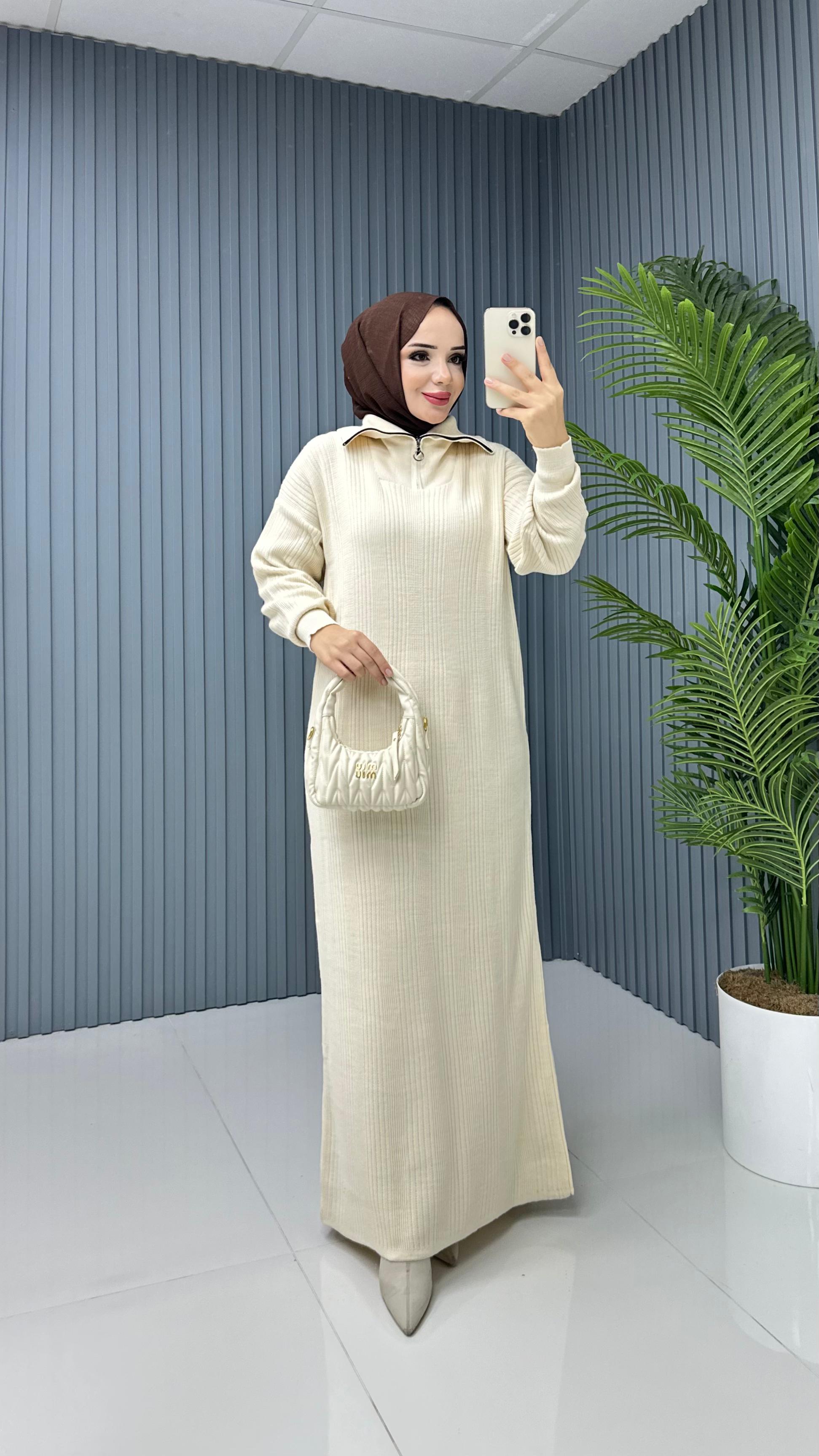 Robe côtelé