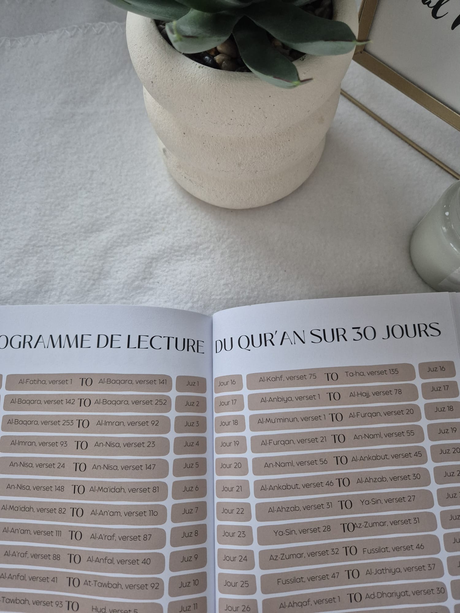 Planner ramadan